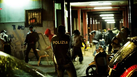 Alamy The TV series Gomorrah has an unprecedented realism about it (Credit: Alamy)