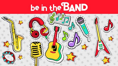 Be in the Band lyrics and lesson plans