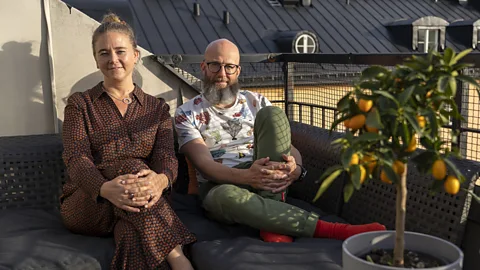 Benoît Derrier Finding a solution to Stockholm’s long queues for homes and addressing loneliness prompted Katarina Liljestam Beyer and Jonas Häggqvist to launch Colive (Credit: Benoît Derrier)