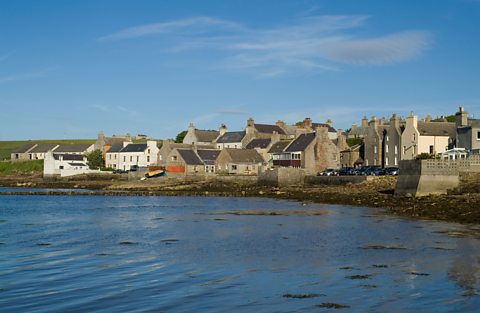 Òb Maighreid, Ronaldsay a Deas, Arcaibh