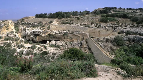 Charles O. Cecil/Alamy The Victoria Lines, a network of forts, batteries, entrenchments and howitzer positions, is Malta’s answer to China’s Great Wall (Credit: Charles O. Cecil/Alamy)