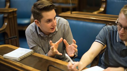  Dominic: Member of Youth Parliament 