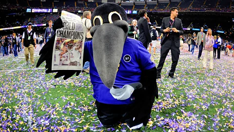 Getty Images Poe has become so famous that he even has a US football team, Baltimore Ravens, named after one of his works (Credit: Getty Images)