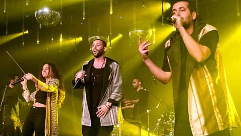 David Corio DAM were Palestine’s first hip-hop group and one of its early and most celebrated break-out acts (Credit: David Corio)