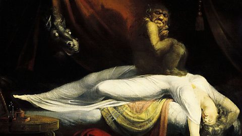 The Nightmare painting by Henry Fuseli and Thomas Burke