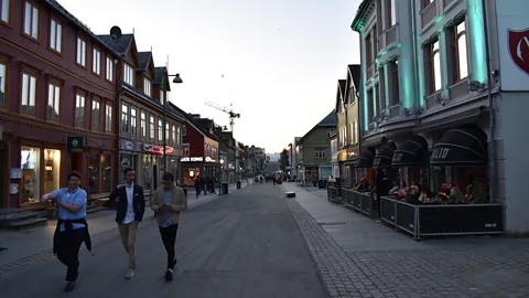 Fortunato Salazar From late May to late July, the Sun remains visible in Tromsø’s sky 24 hours a day (Credit: Fortunato Salazar)