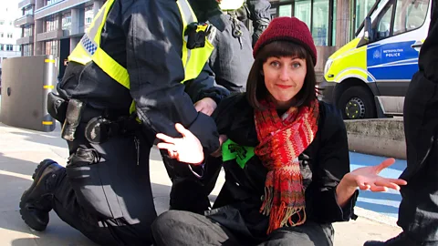 Kay Michael Blythe Pepino founded BirthStrike, an organisation in which most members have declared intent to be child-free until the future of the planet is improved (Credit: Kay Michael)