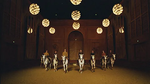 Hemis/Alamy Members of the aristocracy travelled to Versailles from all over the world to watch elaborately choreographed carrousels (Credit: Hemis/Alamy)