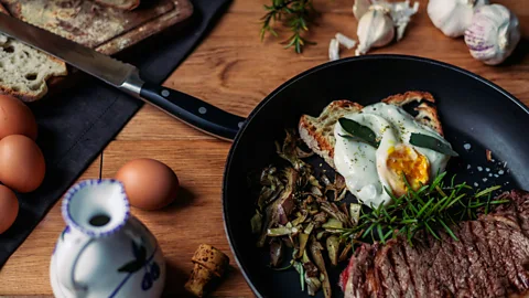 Getty Images Grilling and frying meat is particularly high risk (Credit: Getty Images)