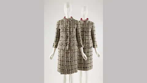 The Museum at FIT A classically chic tweed suit, designed by Gabrielle ‘Coco’ Chanel (Credit: The Museum at FIT)