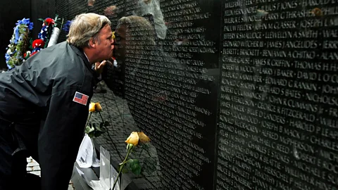 Getty The design of Maya Lin’s now-loved Vietnam Veterans Memorial in Washington initially sparked anger (Credit: Getty)