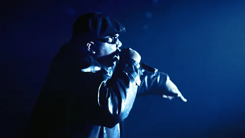 Getty Images The Notorious B.I.G.’s Juicy encapsulates all that is hip-hop optimism, the rags-to-riches ethos (Credit: Getty Images)