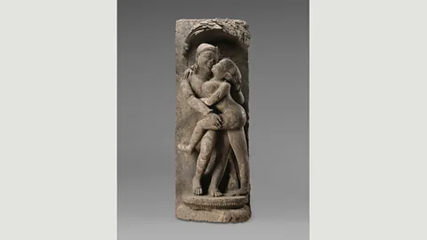 Metropolitan Museum of Art Adorning the outside of a Hindu temple in India, this relief would have held more than one meaning, symbolising the soul being united with the divine