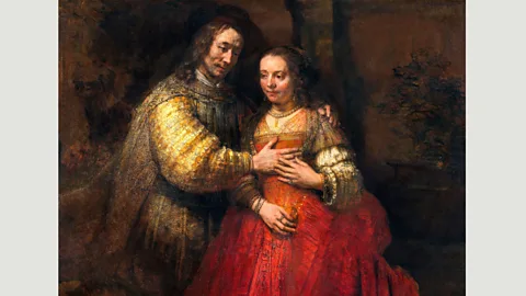 Alamy According to a Rembrandt biographer, The Jewish Bride is “one of the greatest expressions of the tender fusion of spiritual and physical love in the history of painting”