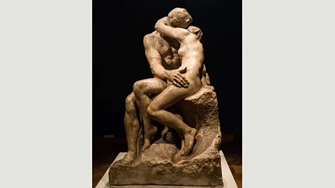 Alamy Rodin’s The Kiss shows a pair of lovers from Dante’s Inferno who were stabbed to death (Credit: Alamy)