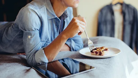 Alamy A bit of cake can derail a diet if you treat it as a catastrophe – cutting yourself some slack might help more in the long run (Credit: Alamy)