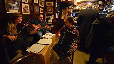 Jeff J Mitchell/Getty Images When he first visited Scotland, the games’ creator Martin Tschirren was entranced by the landscape and the friendly pub culture (Credit: Jeff J Mitchell/Getty Images)