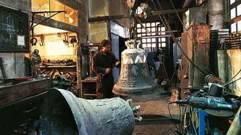 DEA/M.BORCHI/Getty Images Molise is home to the Marinelli Bell Foundry, the oldest continuously operating bell foundry in the world (Credit: DEA/M.BORCHI/Getty Images)