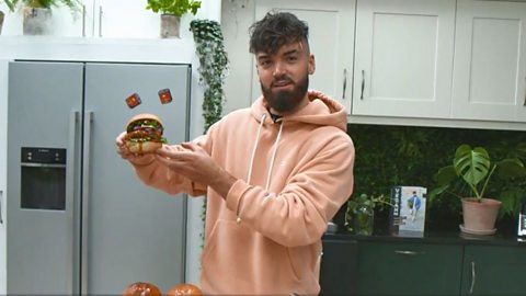 Bitesize burgers: Easy vegan burgers with Gaz Oakley