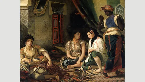 Alamy Delacroix’s Women of Algiers in their Apartment wasn’t a harem of Muslim Algerian women but of Jewish women (Credit: Alamy)