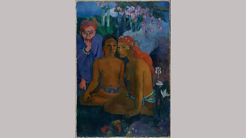 Museum Folkwang Essen (Inv. G 54 Barbarian Tales by Paul Gauguin (1902) – Gauguin first went to Tahiti in 1891