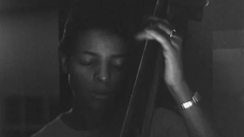 Estate of Roy DeCarava. Courtesy David Zwirner Edna Smith, bassist, 1950 (Credit: Estate of Roy DeCarava. Courtesy David Zwirner)