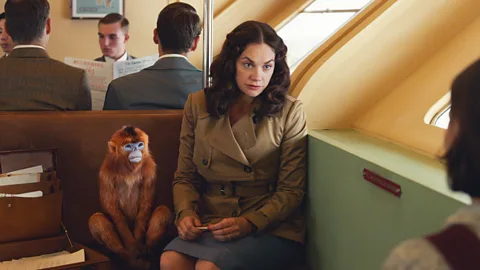 BBC/HBO Ruth Wilson, as the mysterious Mrs Coulter, is among the all-star cast of the new His Dark Materials series (Credit: BBC/HBO)
