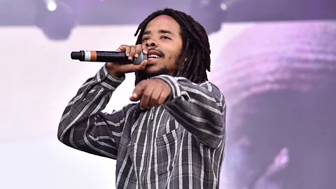 Getty Images OG Keemo quoted his inspiration, rapper Earl Sweatshirt, as his track 216 took off (Credit: Getty Images)