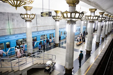 Taylor Weidman The Tashkent Metro has been described as one of the world's most beautiful metro systems