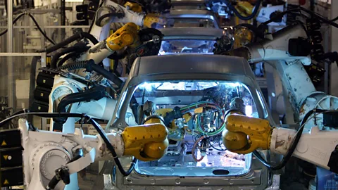 Getty Images A study published in June by analysis firm Oxford Economics estimated up to 20 million manufacturing jobs globally could be replaced by robots by 2030 (Credit: Getty Images)