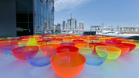 Dubai Design Week Aglow by Liz West for Nemozena was an exhibit at the 2018 edition (Credit: Dubai Design Week)