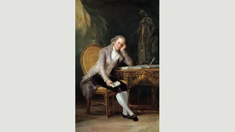 Alamy Gaspar Melchor de Jovellanos strikes a familiar pose in Goya’s portrait (Credit: Alamy)