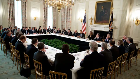 Alamy The bigger the size of a government or organization, the more bureaucracy – and, in turn, the less effective it is (Credit: Alamy)