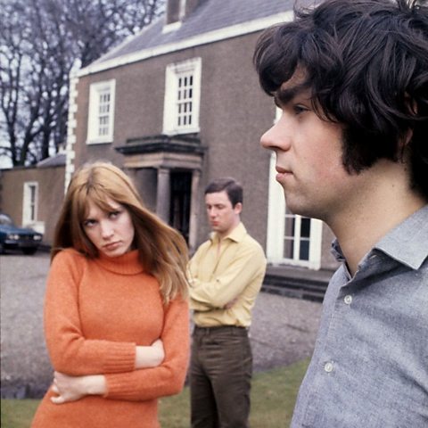 Gillian Hills, Francis Wallis and Michael Holden in The Owl Service (1969)