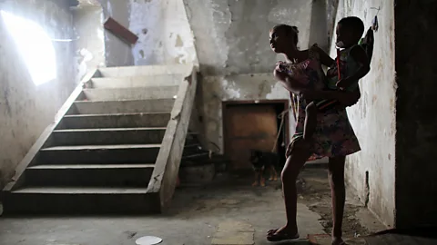 Getty Images Globally, girls spend more than 40% more time on unpaid work, such as caring for younger siblings, than boys of the same age (Credit: Getty Images)