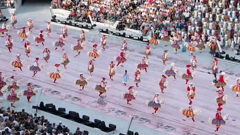 Anna Muckerman The Fête des Vignerons is a winegrower’s festival organised no more than five times a century (Credit: Anna Muckerman)