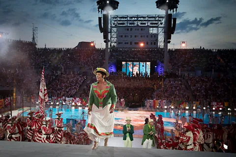 Julie Masson For the first time in the festival’s 222-year history, a female winegrower was crowned queen (Credit: Julie Masson)