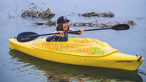 Alamy Artist Megumi Igarashi is best known as the maker of the “pussy boat”: a canoe modelled on a 3D scan of her vulva (Credit: Alamy)