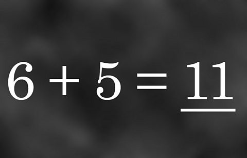 6+5=11