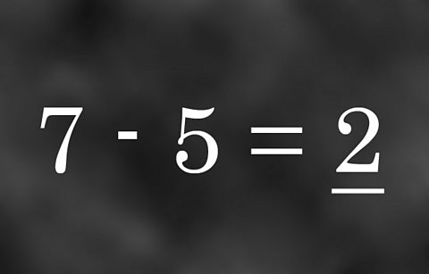 7-5=2