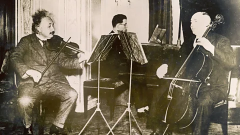 Alamy Switching between different tasks, such as Albert Einstein using music for scientific inspiration, can boost overall productivity and creativity (Credit: Alamy)