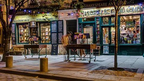 Alamy Shakespeare and Company in Paris still attracts book lovers from all over the world (Credit: Alamy)