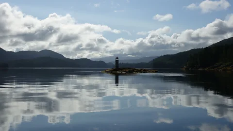 Lesley Evans Ogden All five species of eastern Pacific salmon – chum, coho, chinook, pink, and sockeye – spawn in this region of Canada (Credit: Lesley Evans Ogden)