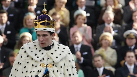 Des Willie/ Netflix Nina Gold grew up in Cardiff, and re the moment when Charles – played in the series by Josh O'Connor – was formally made Prince of Wales (Credit: Des Willie/ Netflix)