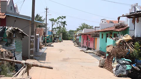 Rachel Nuwer Gopamma Nayaka's village Berambadi is located on the edge of Bandipur National Park and Tiger Reserve (Credit: Rachel Nuwer)