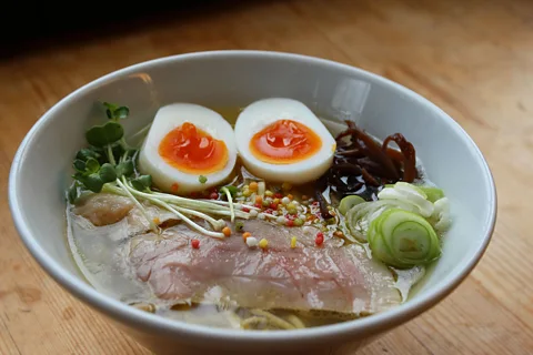 Nancy Singleton Hachisu For years, Yoshida has been on a quest to concoct the perfect bowl of ramen – and Michelin critics have taken notice (Credit: Nancy Singleton Hachisu)