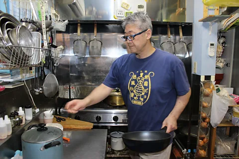Nancy Singleton Hachisu Yoshida began perfecting his ramen recipe 11 years ago as a way to provide better food for his children (Credit: Nancy Singleton Hachisu)