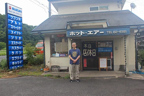 Nancy Singleton Hachisu Hot Air Ramen is perhaps the world's only Michelin-listed eatery housed inside a former used-car dealership (Credit: Nancy Singleton Hachisu)