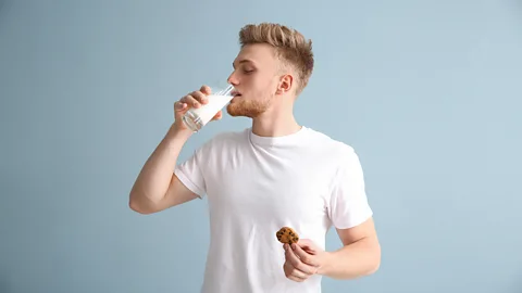 Getty Images People who drank a litre of milk a day may have an increased heart disease risk, but that could be because they don’t have a healthy diet overall (Credit: Getty Images)