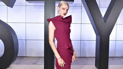 Getty Images Trans women including Hunter Schafer have been appearing on catwalks and in campaigns since 2010 (Credit: Getty Images)